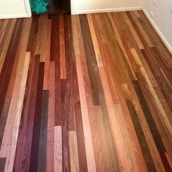 after - restored bedroom timber floor Sunshine Coast